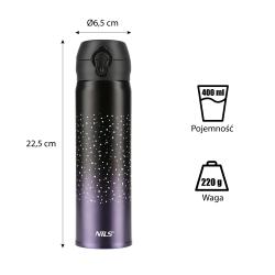 NILS CAMP Termoska NCB11 fialová