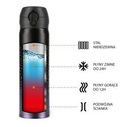 NILS CAMP Termoska NCB11 fialová