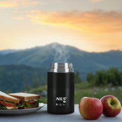 Nils Termoska na jedlo Camp NC3802 čierna 1000 ml