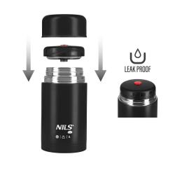 Nils Termoska na jedlo Camp NC3802 čierna 1000 ml