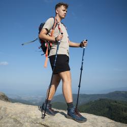 NILS Trekingové hole TK8601 modré