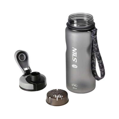 NILS Tritanová láhev na pití NC1740 600 ml černá