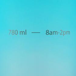 NILS CAMP Tritanová fľaša na pitie NCD04 950 ml modrá