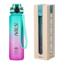 Nils Tritanová fľaša na pitie Camp NCD04 950 ml zeleno-ružová