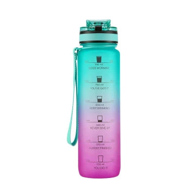 Nils Tritanová láhev na pití Camp NCD04 950 ml zeleno-růžová