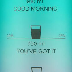 Nils Tritanová fľaša na pitie Camp NCD04 950 ml zeleno-ružová