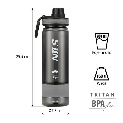 Nils Tritanová láhev na pití Camp NCD07 700 ml