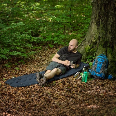 NILS Turistická karimatka NC4005 tm.šedá