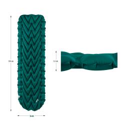 NILS Turistická karimatka NC4005 tm.zelená