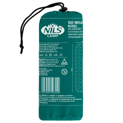 NILS Turistická karimatka NC4005 tm.zelená