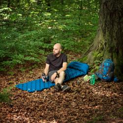 NILS Turistická karimatka NC4006 modrá