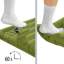 Nils Turistická karimatka NC4101 zelená s integrovanou pumpou