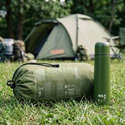 Nils Camp NC4402 zelená karimatka s integrovanou pumpou