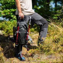 NILS CAMP Turistický batoh NC1950 Caver čierny 18L