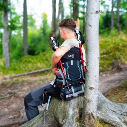 Nils CAMP NC1993 Northlake 30L + 10L čierny turistický batoh