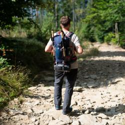 Nils CAMP NC1993 Northlake 30L + 10L modrý turistický batoh