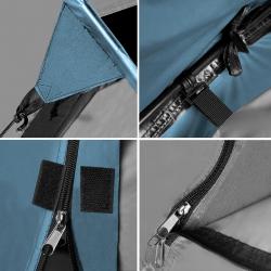 Nils NC6012 Trekker modro-šedý turistický stan