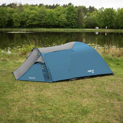 Nils NC6012 Trekker modro-šedý turistický stan