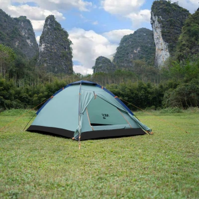 Nils NC6033 Nightfall zelený turistický stan