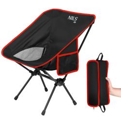 NILS Camp NC3320 černé Ultralehké skládací křeslo NILS Camp NC3320 černé Ultralehké skládací křeslo