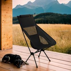 Nils Ultralehké skládací křeslo Camp NC3321 černé