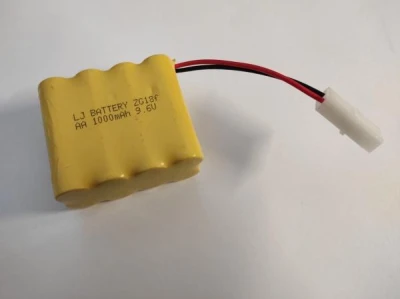 IQ models 9,6V 1000mAh NiMH akumulátor s velkým konektorem Tamiya, stará verze