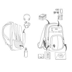 Nitro Batoh CHASE tropical