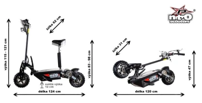 Nitro Scooters Cruiser 1000 SL (W) elektrokoloběžka