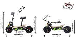 Nitro Scooters Monster 1000 SL Lifepo4 elektro koloběžka