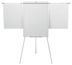 Nobo Flipchart s povrchem Nano Clean™ na trojnožce s výsuvným ramenem Nobo Flipchart s povrchem Nano Clean™ na trojnožce s výsuvným ramenem