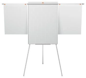 NOBO Flipchart s povrchem Nano Clean™ na trojnožce s výsuvným ramenem