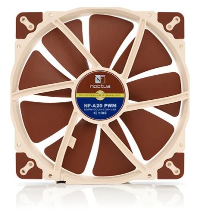 Noctua NF-A20-PWM, 200x200x30 mm, 4-pin, 800 RPM Noctua NF-A20-PWM, 200x200x30 mm, 4-pin, 800 RPM