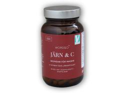Nordbo Järn C (Železo a Vitamín C) 90 kapslí Nordbo Järn C (Železo a Vitamín C) 90 kapslí