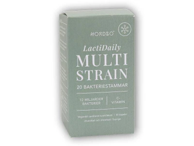 Nordbo Lacti Daily Multi Strain 30 kapslí Nordbo Lacti Daily Multi Strain 30 kapslí