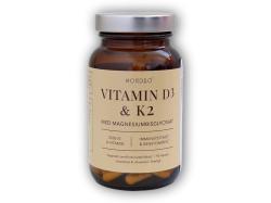 Nordbo Vitamin D3 a K2 90 kapslí Nordbo Vitamin D3 a K2 90 kapslí
