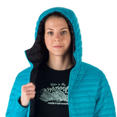 Northfinder ANNIE-580-azureblueblack dámská turistická bunda
