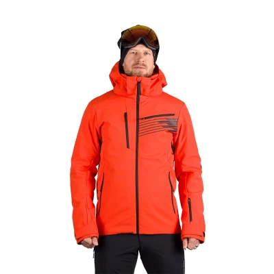 Northfinder BARTALAN-361redblack pánská lyžařská bunda