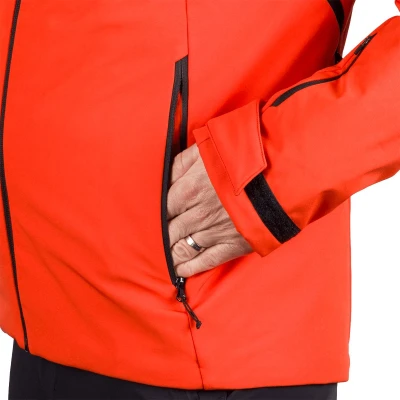 Northfinder BARTALAN-361redblack pánská lyžařská bunda