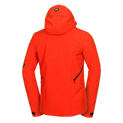 Northfinder BARTALAN-361redblack pánská lyžařská bunda