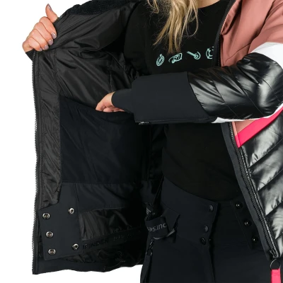 Northfinder JADA-521roseblack dámská lyžařská bunda