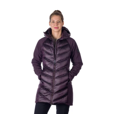 Northfinder MARGIE-532-darkplum dámská turistická softshellová bunda