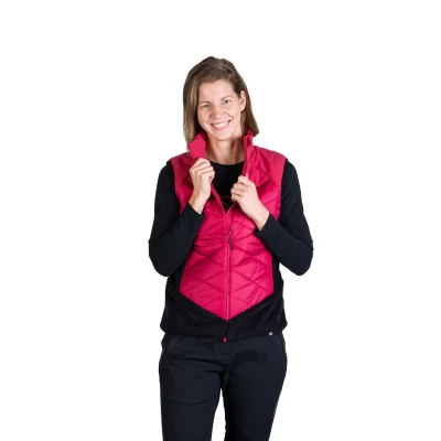 Northfinder MARIANNE-577cherryblack dámská turistická vesta