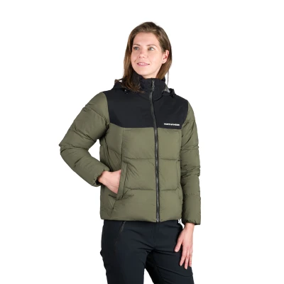 Northfinder MINDI-550blackdarkgreen dámská turistická bunda
