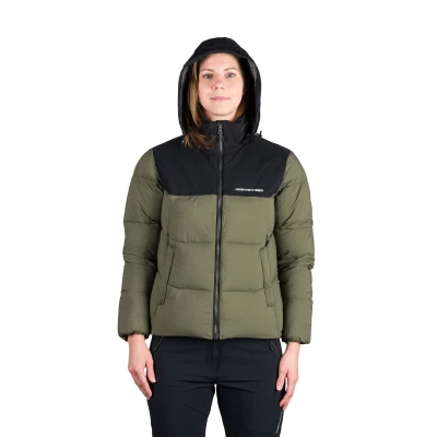 Northfinder MINDI-550blackdarkgreen dámská turistická bunda