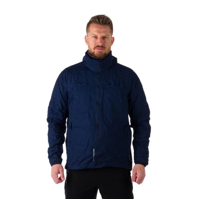 Northfinder NORTHKIT-BU-32682SII-darkblue pánská tréninková bunda s kapucí