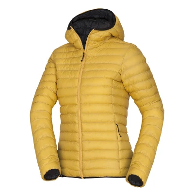 Northfinder Reversible jacket KYLEIGH-yellowblack dámská turistická bunda