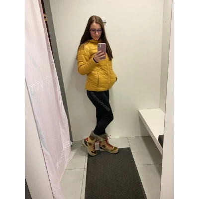 Northfinder Reversible jacket KYLEIGH-yellowblack dámská turistická bunda