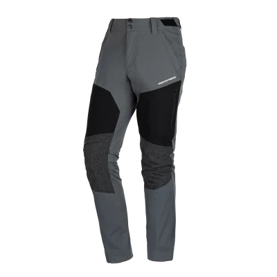 Northfinder SILVESTRE-411greyblack pánské turistické kalhoty