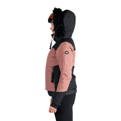 Northfinder TAYLER-521roseblack dámská lyžařská bunda