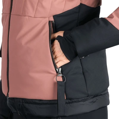 Northfinder TAYLER-521roseblack dámská lyžařská bunda